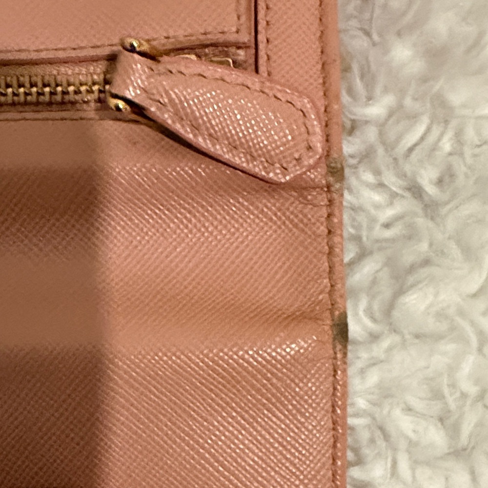 Prada Rose Wallet with Bow Accent - Picture 8 of 11